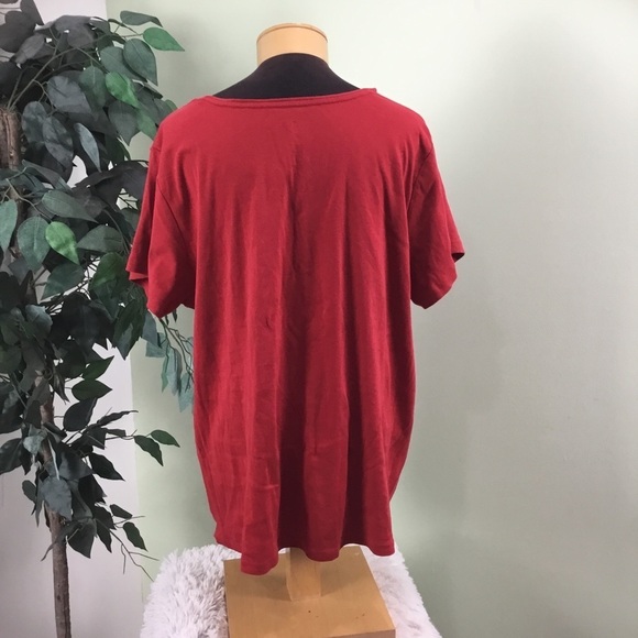 ST Johns Bay 2X red essential short sleeve tee - Picture 8 of 11